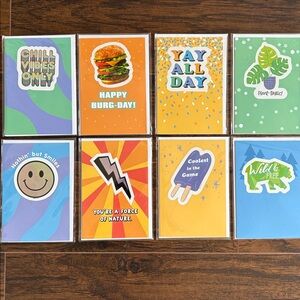 🆕American Greetings 8 Piece Birthday Card Bundle